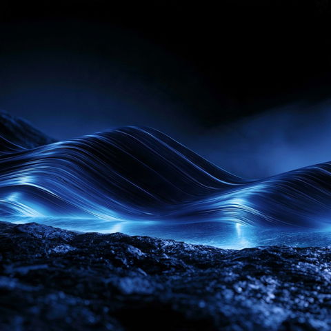 Azurite Fossilwave style (SREF codes), Midjourney V8.2