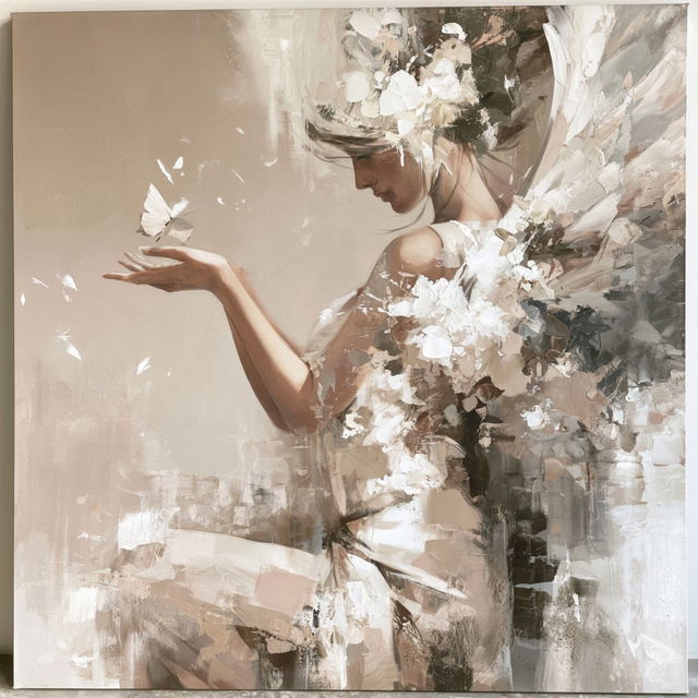 Blossomstone Lithographs style, Midjourney V8.2, render 2 of 4