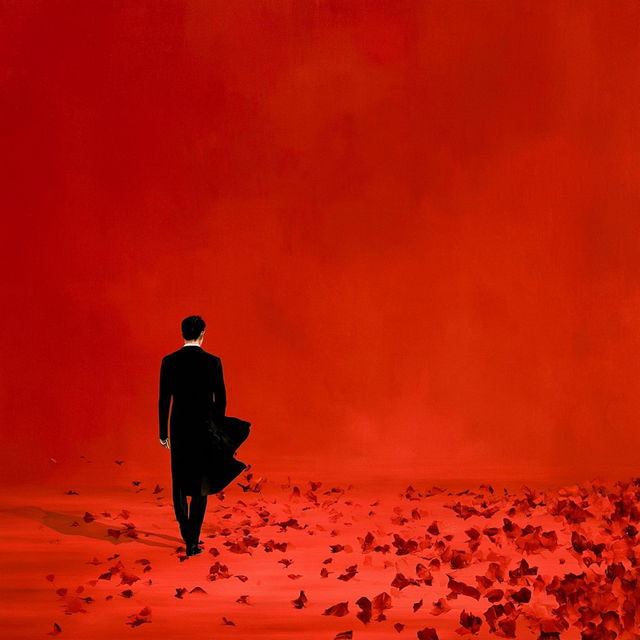 Silhouettrism style, Midjourney V8.2, render 1 of 4