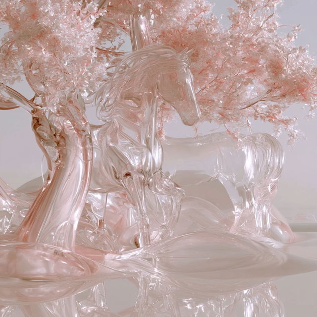 Pearlwarp style, Midjourney V8.2, render 3 of 4