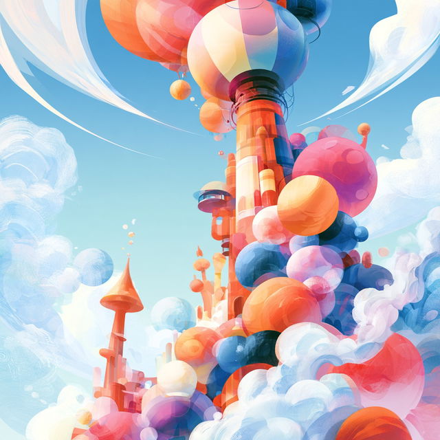 Petalopolis style, Midjourney V8.2, render 3 of 4