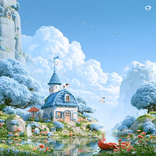 Pigmenthalia style, Midjourney V8.2, render 2 of 4