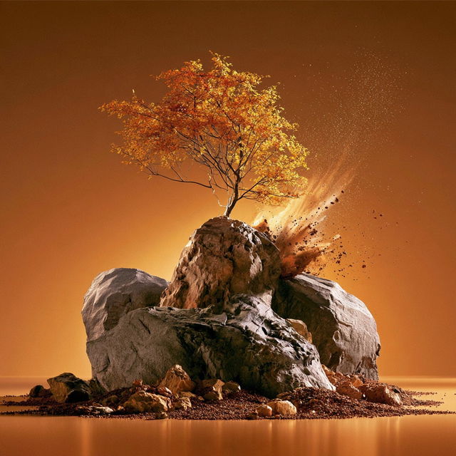 Volcanomycota style, Midjourney V8.2, render 3 of 4