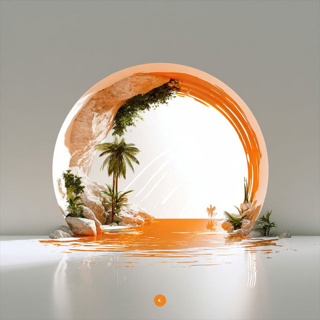 Oranglassica style, Midjourney V8.2, render 4 of 4