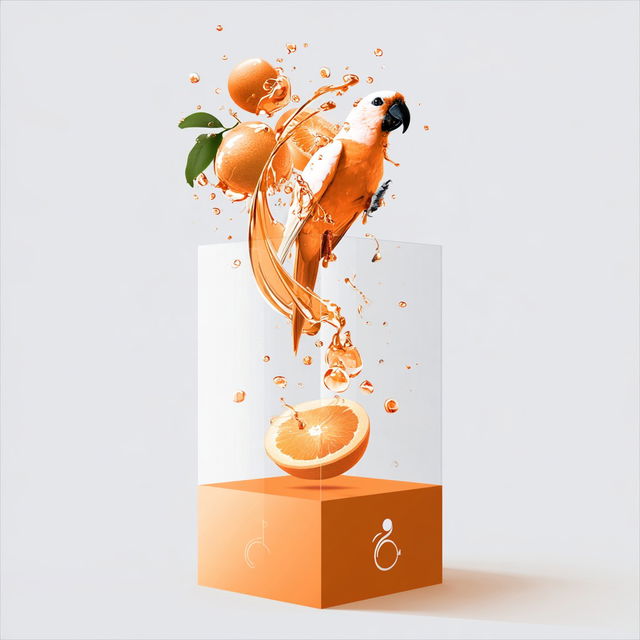 Oranglassica style, Midjourney V8.2, render 3 of 4