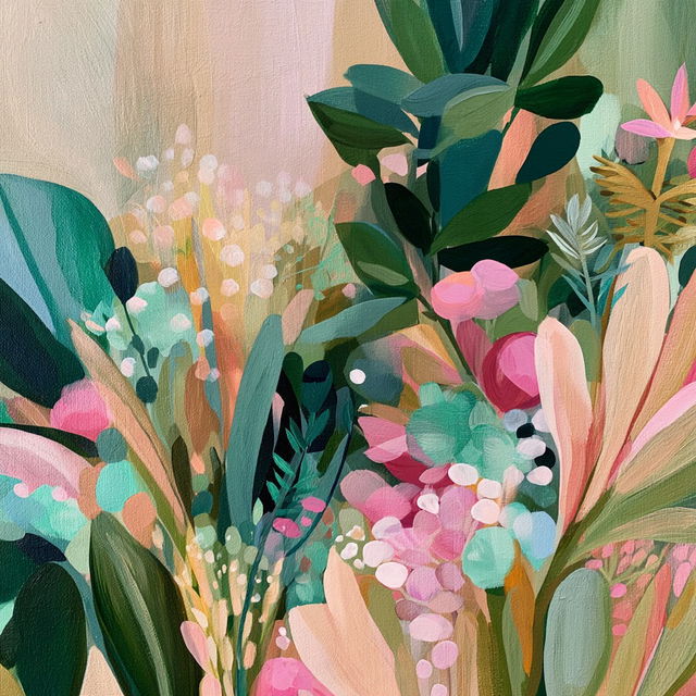 Pastel Phyllocubism style, Midjourney V8.2, render 2 of 4
