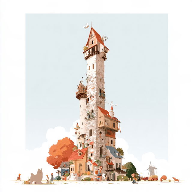 Lanternshore School style, Midjourney V8.2, render 4 of 4