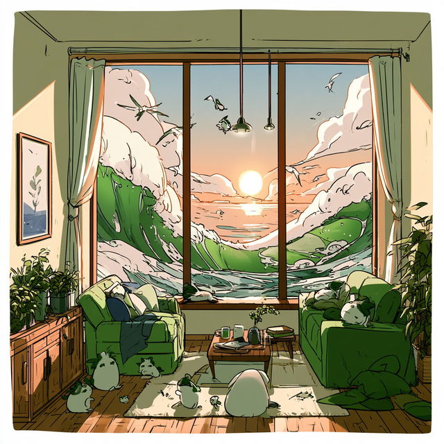 Mosskin Scenic Models style, Midjourney V8.2, render 1 of 4