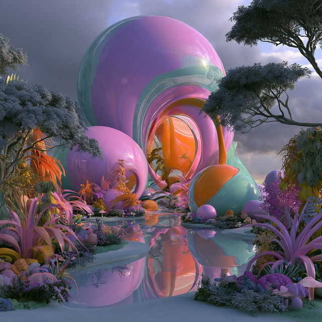 Orbivanta style, Midjourney V8.2, render 3 of 4