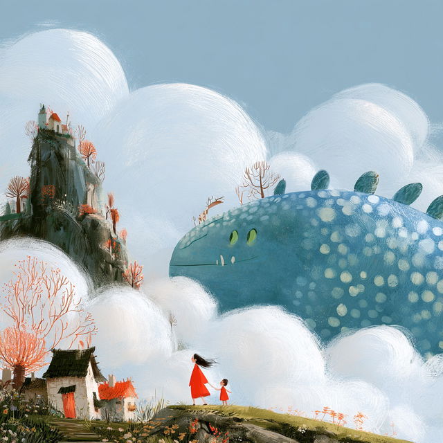 Bluecopy Colossals style, Midjourney V8.2, render 1 of 4