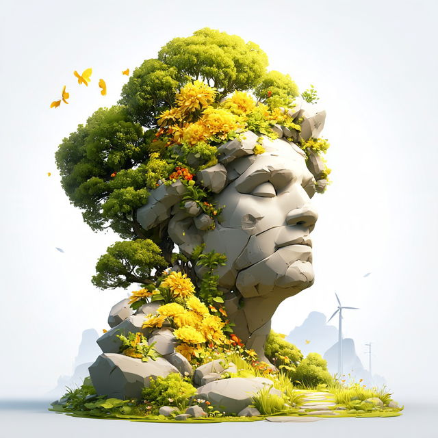 Island Overprint style, Midjourney V8.2, render 3 of 4