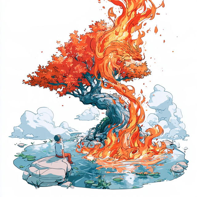 Inkblazonica style, Midjourney V8.2, render 4 of 4