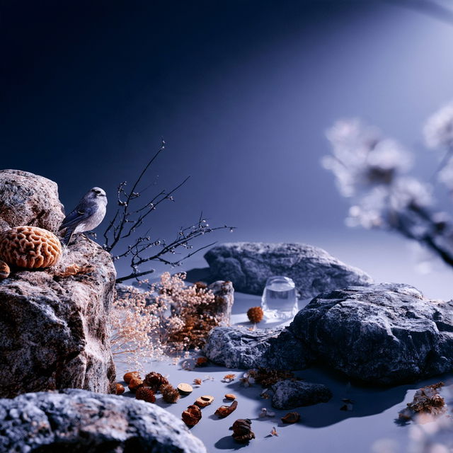 Miniaturalis style, Midjourney V8.2, render 3 of 4