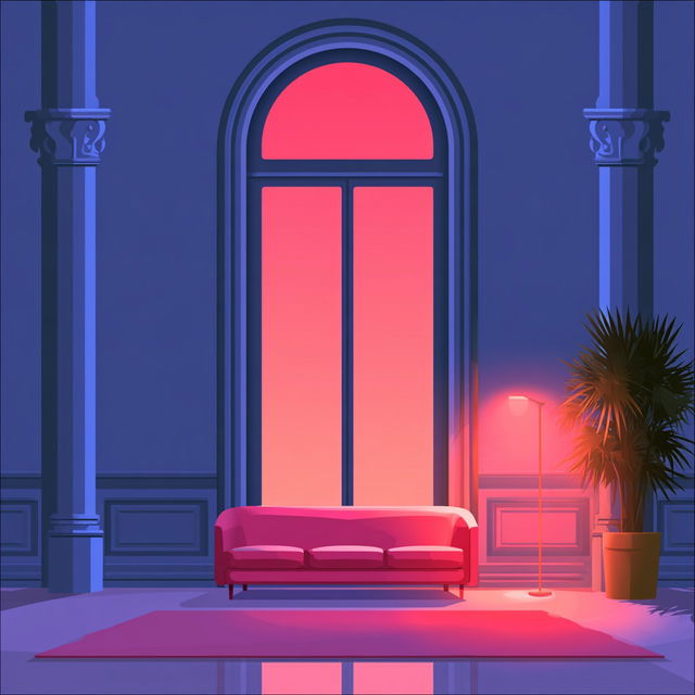 Vespera Framehouse style, Midjourney V8.2, render 2 of 4