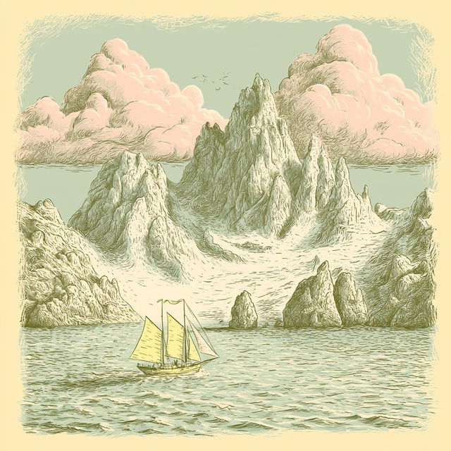 Thornscript style, Midjourney V8.2, render 1 of 4