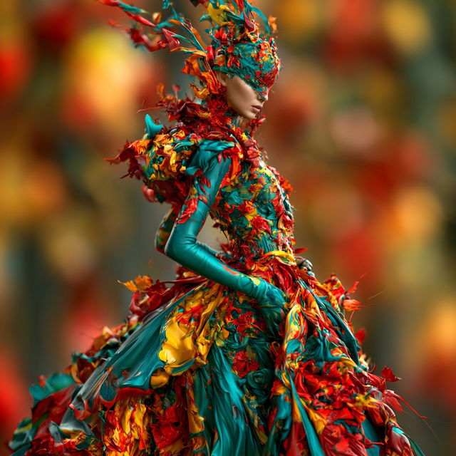 Chasuble Chromatics style, Midjourney V8.2, render 1 of 4