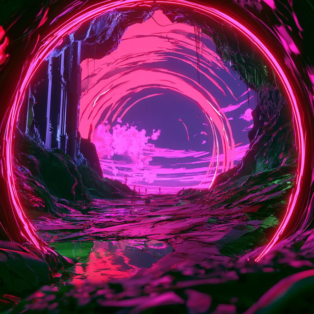 Portalumina style, Midjourney V8.2, render 1 of 4