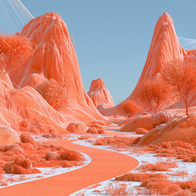 Terracryon style, Midjourney V8.2, render 1 of 4
