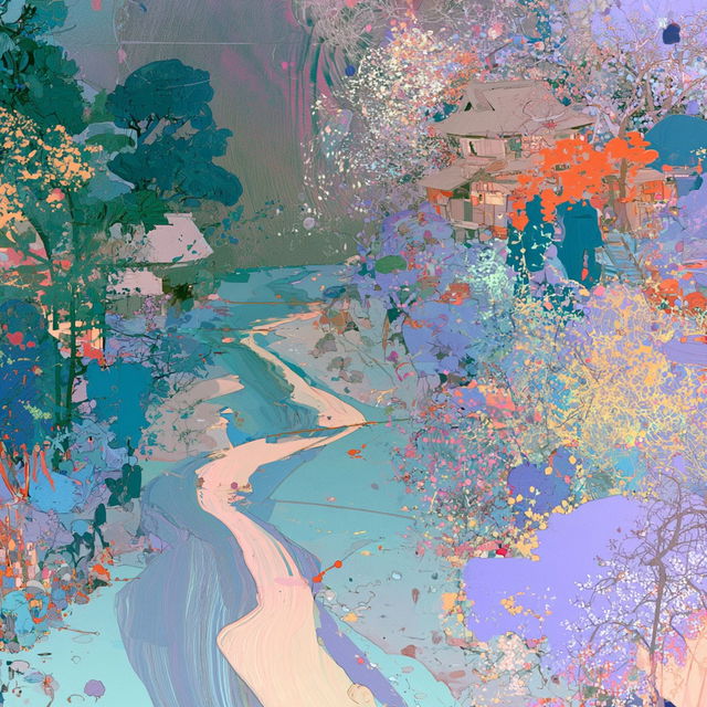 Pastelhydria style, Midjourney V8.2, render 1 of 4
