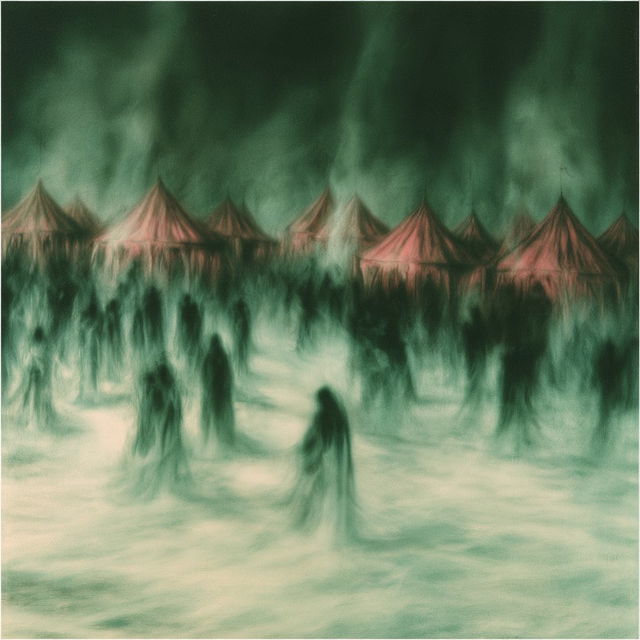 Verdigris Hoodwork style, Midjourney V8.2, render 4 of 4