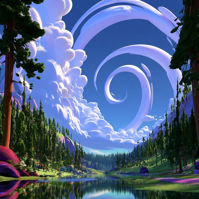 Cloudherald style, Midjourney V8.2, render 1 of 4