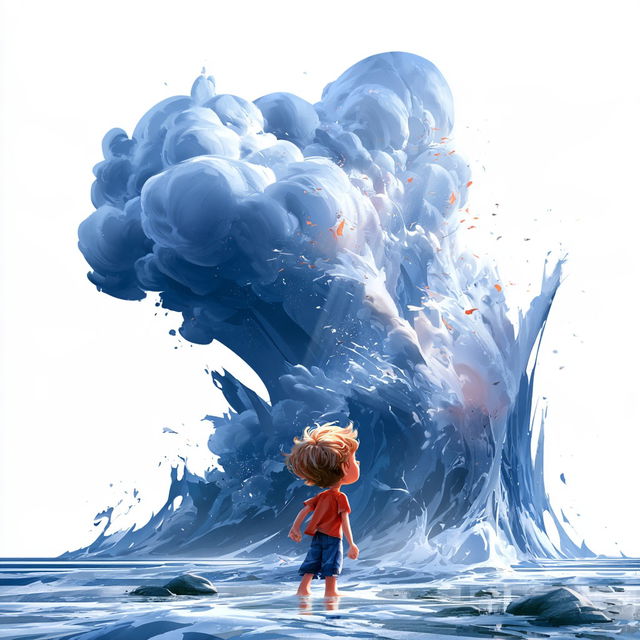 Papercumulus style, Midjourney V8.2, render 2 of 4