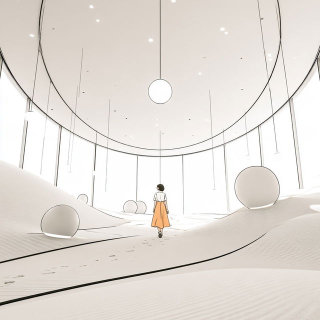 Miniature Impossibleism style, Midjourney V8.2, render 2 of 4