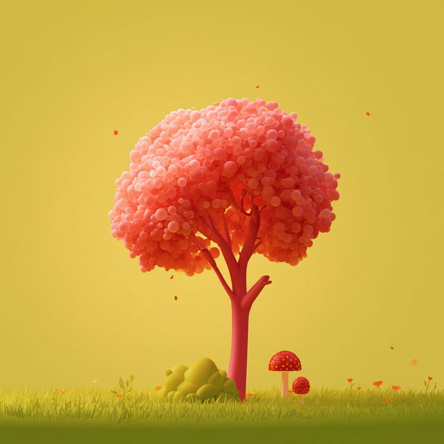 Coralossil style, Midjourney V8.2, render 4 of 4