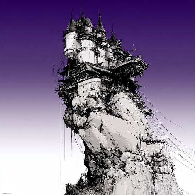 Xerocline style, Midjourney V8.2, render 2 of 4