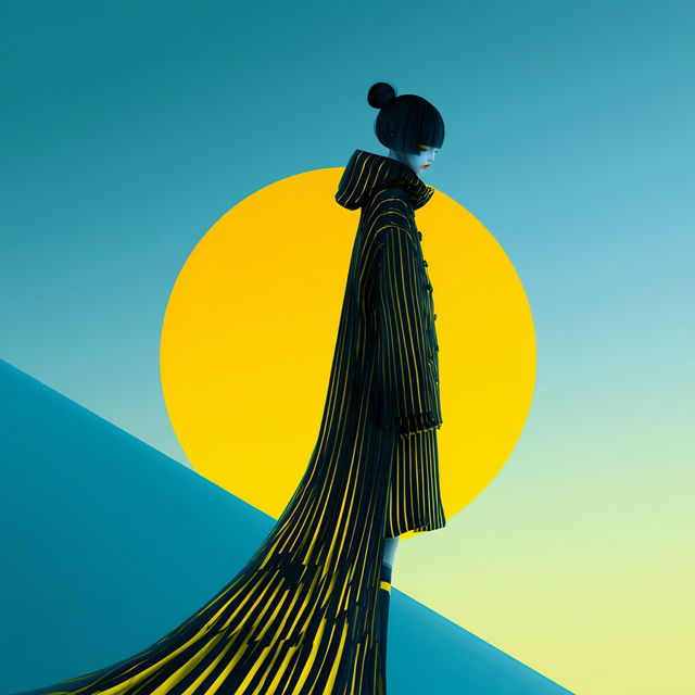 Sunmaskics style, Midjourney V8.2, render 2 of 4