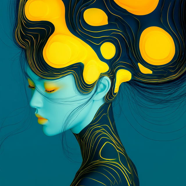 Sunmaskics style, Midjourney V8.2, render 3 of 4
