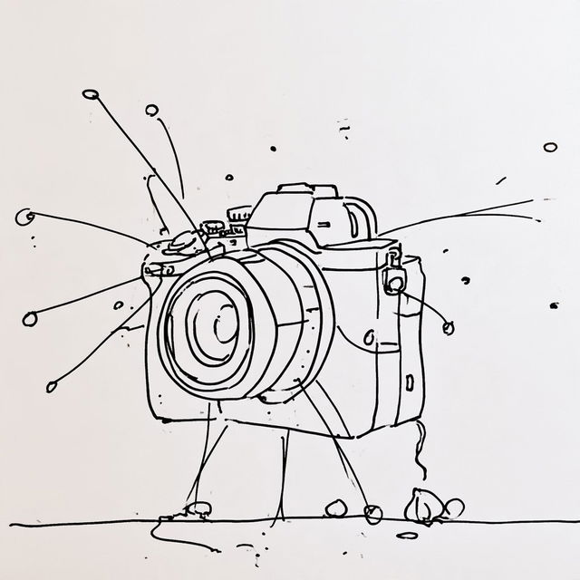 Doodlechrome style, Midjourney V8.2, render 2 of 4