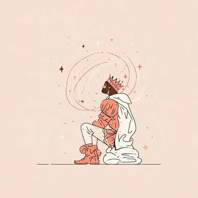 Creampaper Constellary style, Midjourney V8.2, render 2 of 4