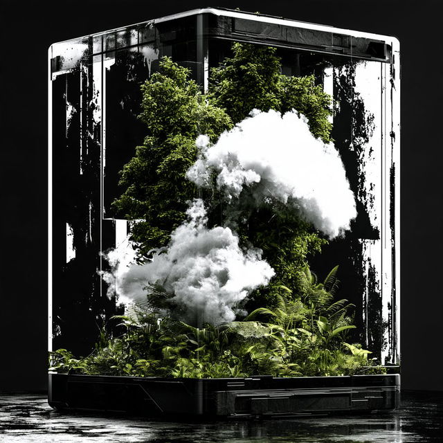 Ink Squall style, Midjourney V8.2, render 2 of 4