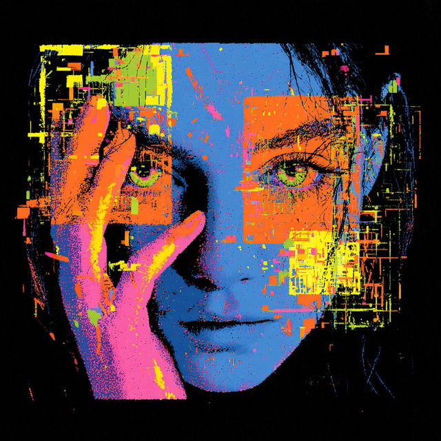 Neonolithics style, Midjourney V8.2, render 1 of 4