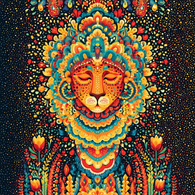 Coral Totemry style, Midjourney V8.2, render 1 of 4