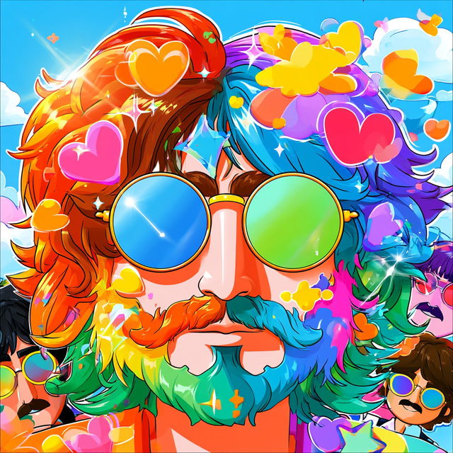 Kaleidocandy style, Midjourney V8.2, render 3 of 4