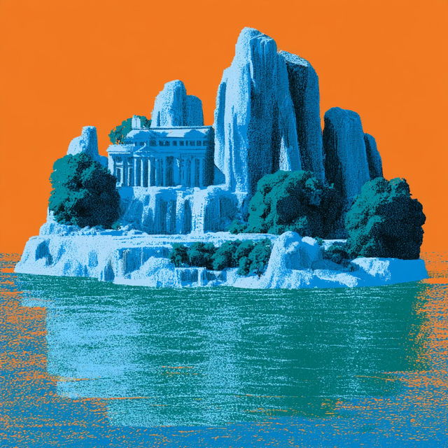 Screenweave Antiqua style, Midjourney V8.2, render 1 of 4
