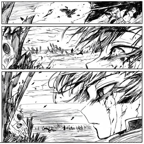 Moonwake Manga style (SREF codes), Midjourney V8.2