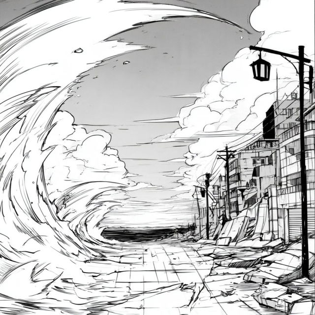 Moonwake Manga style, Midjourney V8.2, render 1 of 4