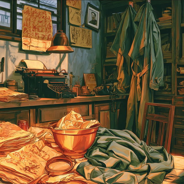 Riverlight Almanac style, Midjourney V8.2, render 3 of 4