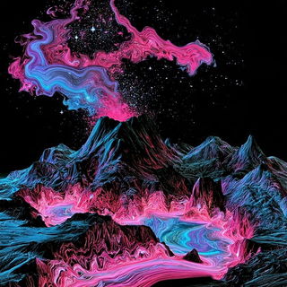 Chromolitho Topographies style, Midjourney V8.2, render 4 of 4