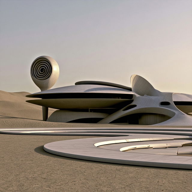 Sandcut Monoliths style, Midjourney V8.2, render 4 of 4