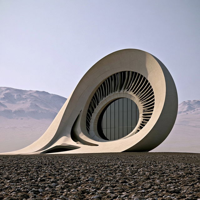 Sandcut Monoliths style, Midjourney V8.2, render 2 of 4