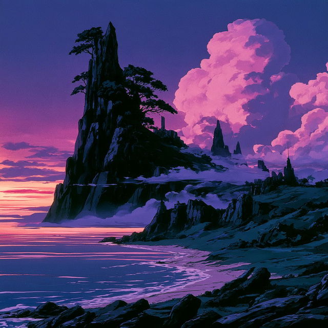 Cotingid Moonwater style, Midjourney V8.2, render 1 of 4
