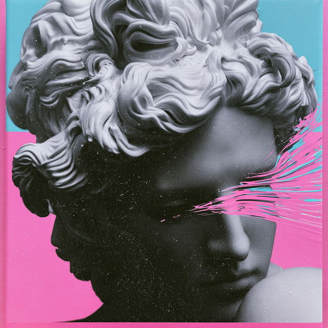 Medusa Halftone style, Midjourney V8.2, render 2 of 4