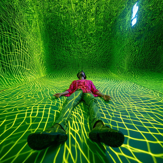 Neoncel Riftwork style, Midjourney V8.2, render 1 of 4