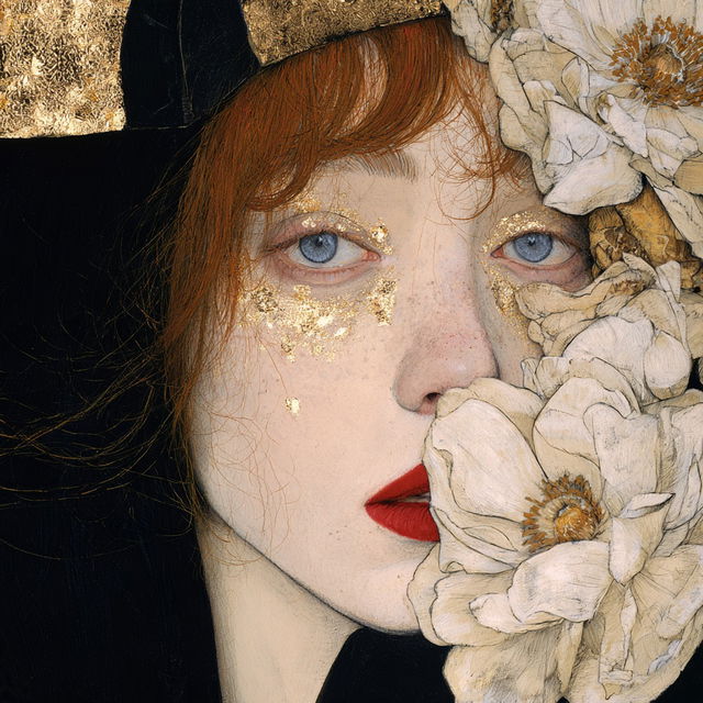 Redmouth Goldplate style, Midjourney V8.2, render 3 of 4