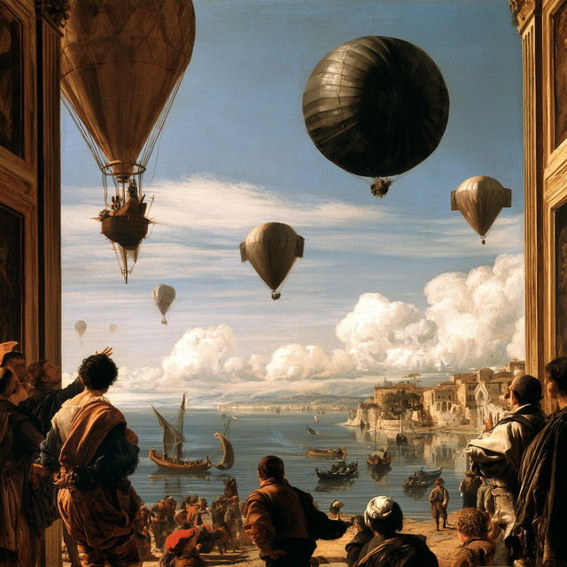 Baroque Terra Tableau style, Midjourney V8.2, render 4 of 4