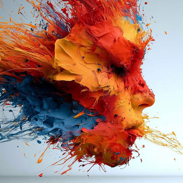 Drip Vanguard style, Midjourney V8.2, render 2 of 4